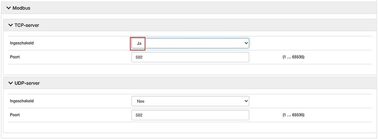 Hoe zorgt u dat de Niko Home Control de gegevens kan ontvangen