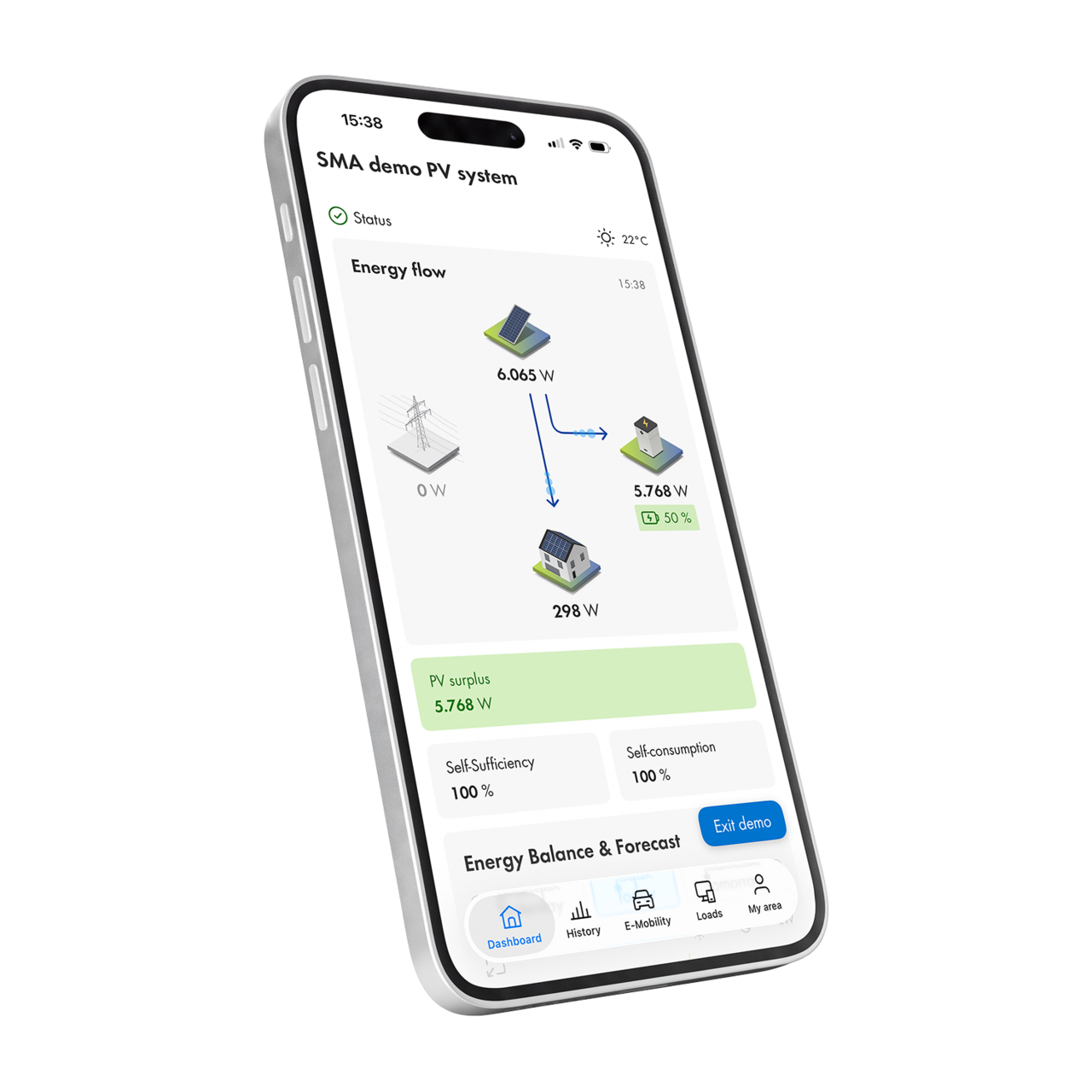 SMA Energy App – App en digitaal producten