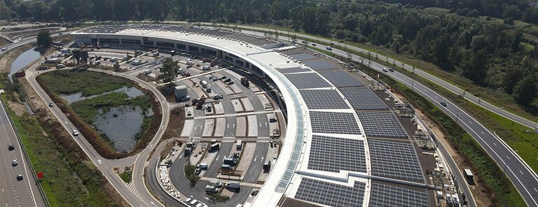 Commerciële systemen: winkelpark Malinas - Mechelen, België