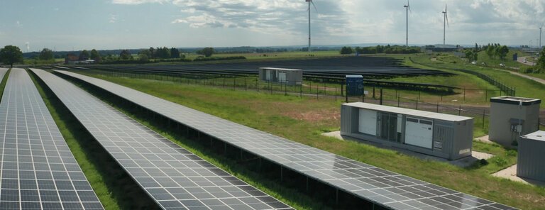 Solar Park Kerkrade in Nederland SMA Solar