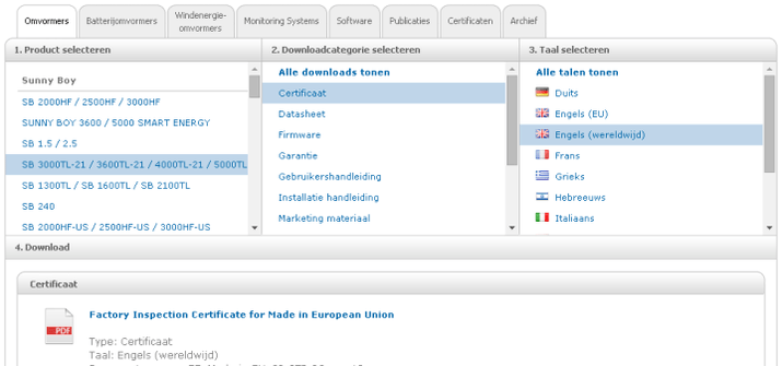 certificate download