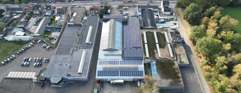 Commerciële systemen: Bedrijfspand Suntec BV