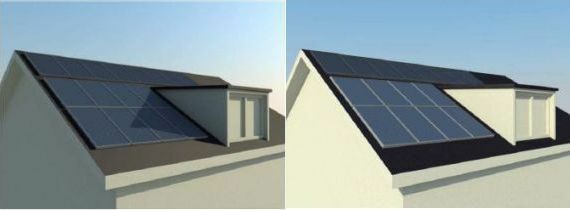 Schaduwbeheer - Gedeeltelijke beschaduwing van een dakraam op enkele panelen