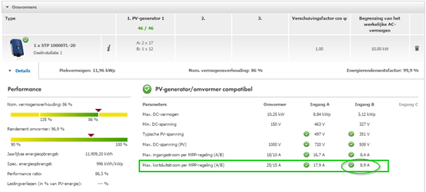Details PV-generator