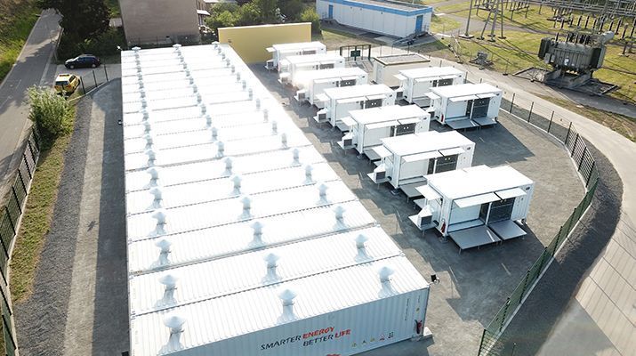 Tweede grote accu-opslagsysteem van Upside met SMA-technologie in dienst genomen in Saksen