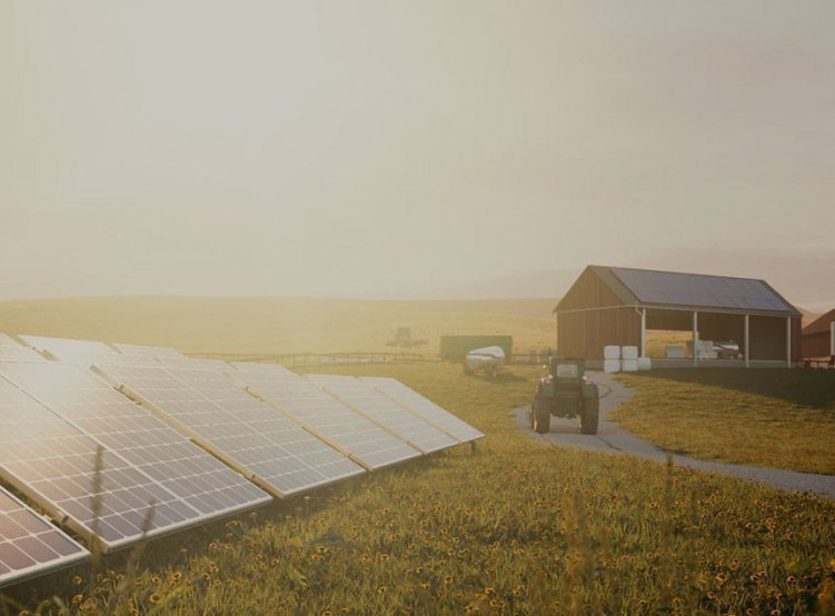 Boerderij in de Duitse streek Allgäu gebruikt de klok rond schone zonnestroom